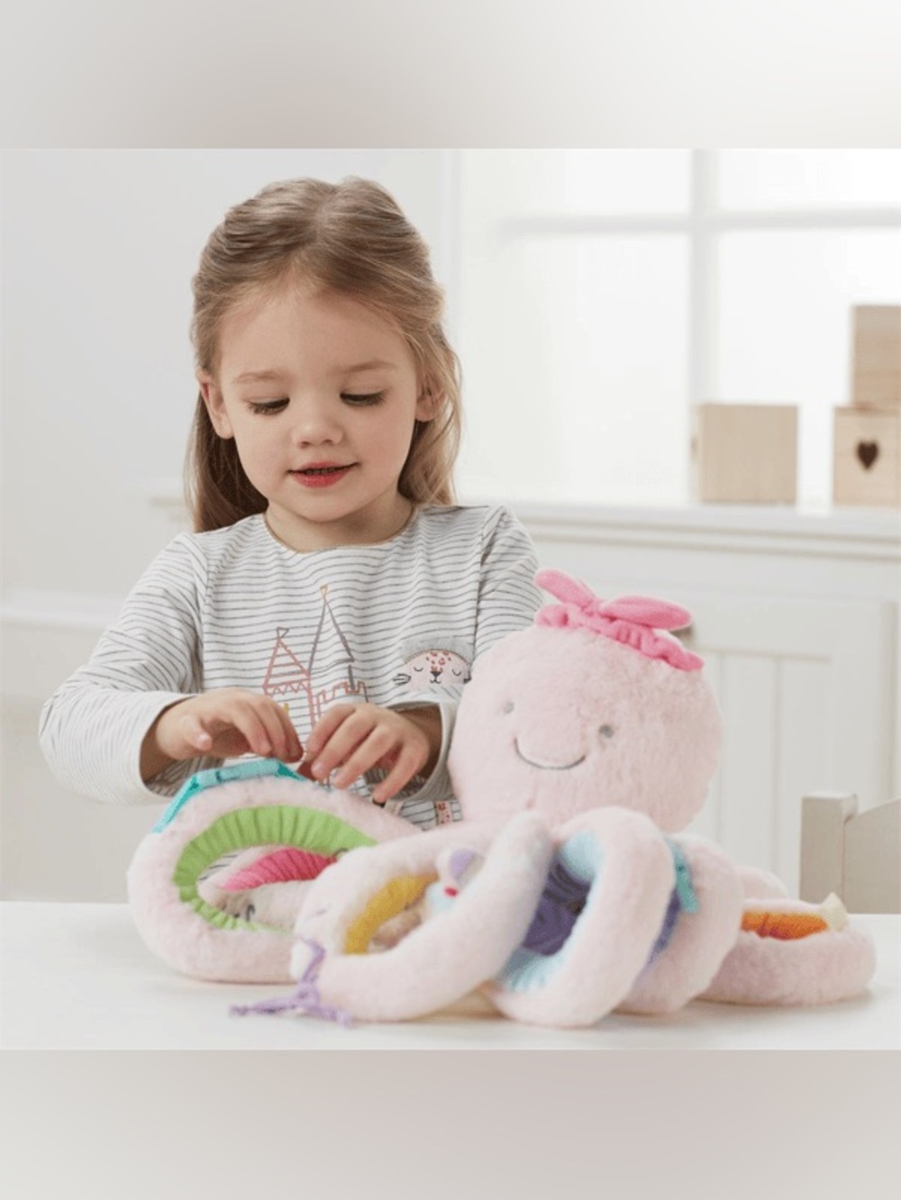 Pink Octivity Pal Plush Toy